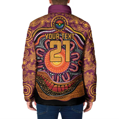 Custom Broncos Honouring First Nations Padded Jacket NAIDOC 2026 Deadly 50 Years