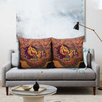 Custom Broncos Honouring First Nations Pillow Cover NAIDOC 2026 Deadly 50 Years