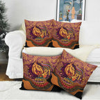 Custom Broncos Honouring First Nations Pillow Cover NAIDOC 2026 Deadly 50 Years