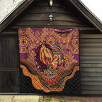 Custom Broncos Honouring First Nations Quilt NAIDOC 2026 Deadly 50 Years
