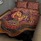 Custom Broncos Honouring First Nations Quilt Bed Set NAIDOC 2026 Deadly 50 Years