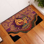 Custom Broncos Honouring First Nations Rubber Doormat NAIDOC 2026 Deadly 50 Years