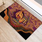 Custom Broncos Honouring First Nations Rubber Doormat NAIDOC 2026 Deadly 50 Years