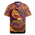 Custom Broncos Honouring First Nations Rugby Jersey NAIDOC 2026 Deadly 50 Years