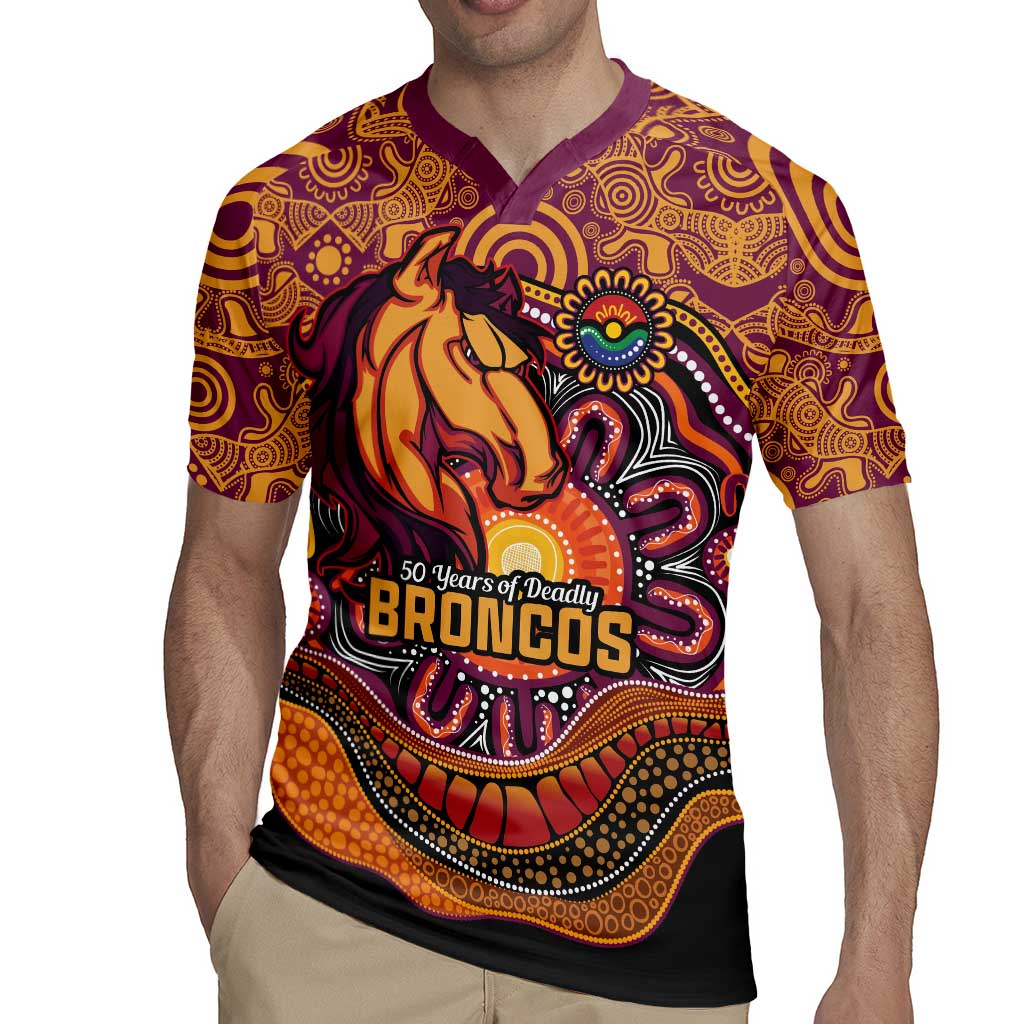 Custom Broncos Honouring First Nations Rugby Jersey NAIDOC 2026 Deadly 50 Years