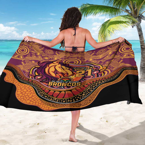 Custom Broncos Honouring First Nations Sarong NAIDOC 2026 Deadly 50 Years
