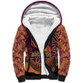 Custom Broncos Honouring First Nations Sherpa Hoodie NAIDOC 2026 Deadly 50 Years