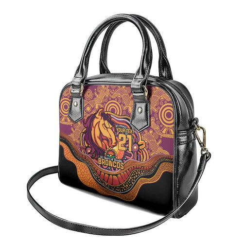 Custom Broncos Honouring First Nations Shoulder Handbag NAIDOC 2026 Deadly 50 Years