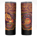 Custom Broncos Honouring First Nations Skinny Tumbler NAIDOC 2026 Deadly 50 Years