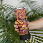 Custom Broncos Honouring First Nations Skinny Tumbler NAIDOC 2026 Deadly 50 Years