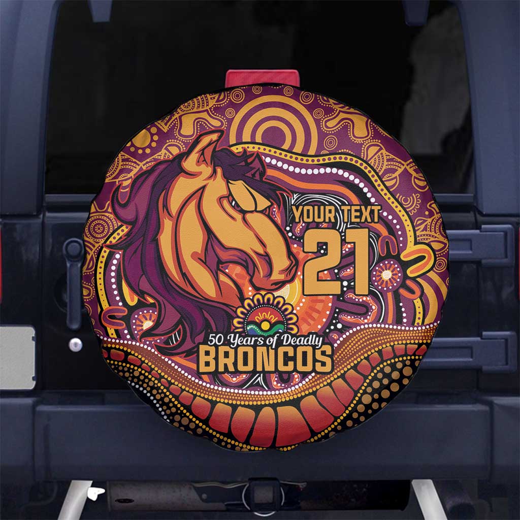 Custom Broncos Honouring First Nations Spare Tire Cover NAIDOC 2026 Deadly 50 Years
