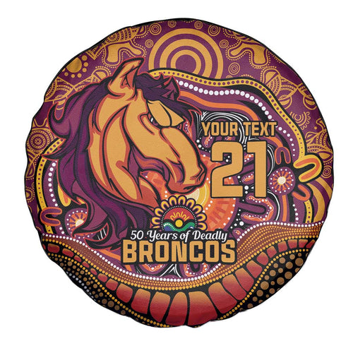 Custom Broncos Honouring First Nations Spare Tire Cover NAIDOC 2026 Deadly 50 Years