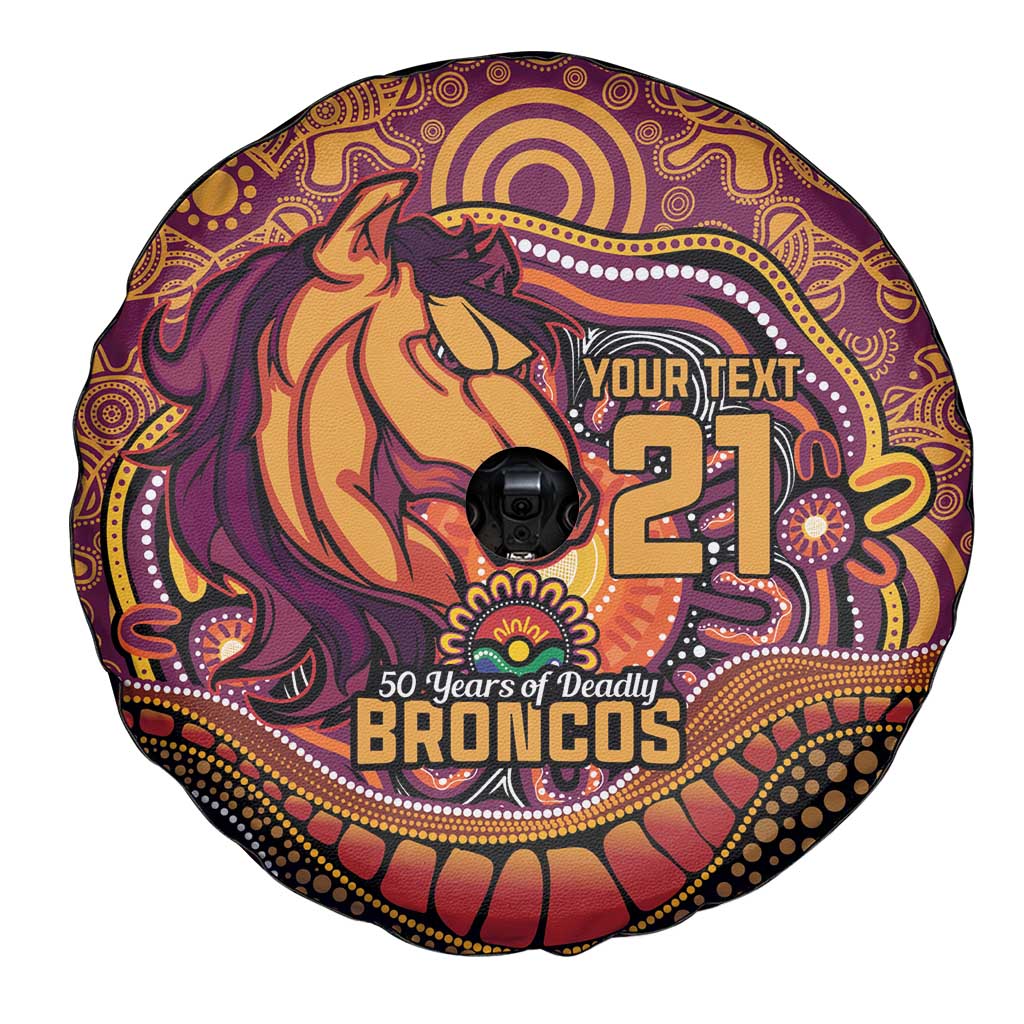 Custom Broncos Honouring First Nations Spare Tire Cover NAIDOC 2026 Deadly 50 Years