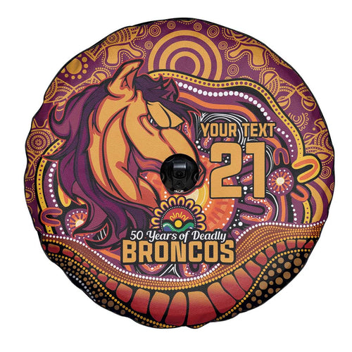 Custom Broncos Honouring First Nations Spare Tire Cover NAIDOC 2026 Deadly 50 Years