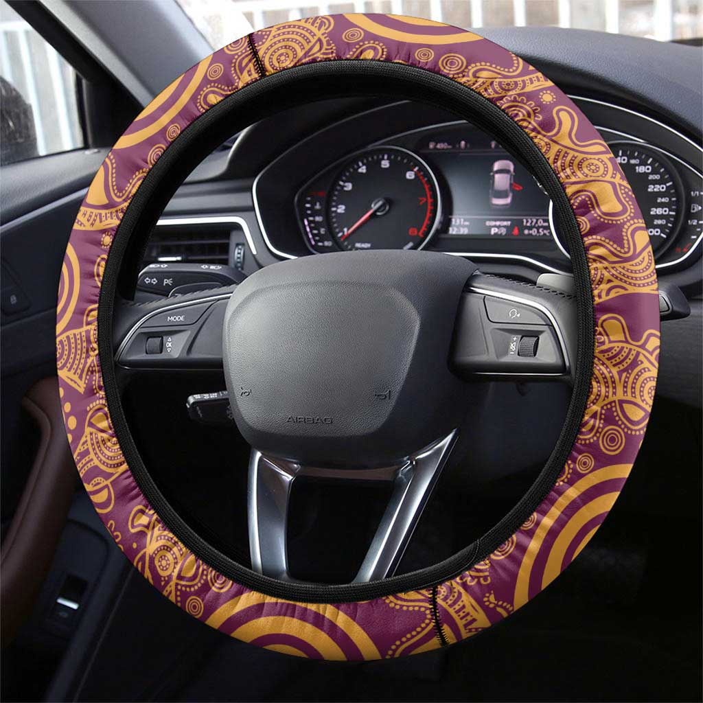 Broncos Honouring First Nations Steering Wheel Cover NAIDOC 2026 Deadly 50 Years