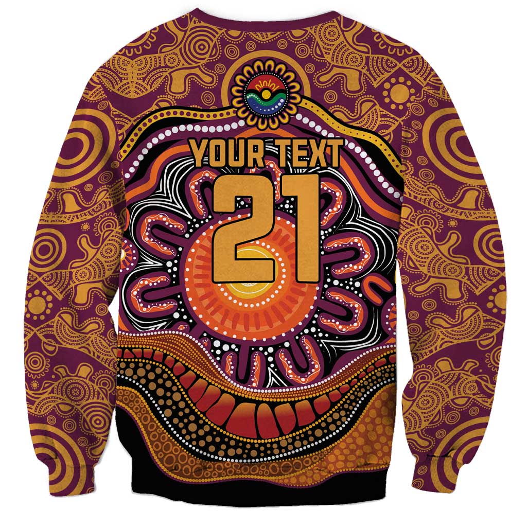 Custom Broncos Honouring First Nations Sweatshirt NAIDOC 2026 Deadly 50 Years
