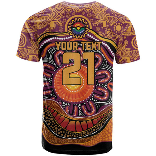 Custom Broncos Honouring First Nations T Shirt NAIDOC 2026 Deadly 50 Years