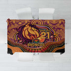 Custom Broncos Honouring First Nations Tablecloth NAIDOC 2026 Deadly 50 Years