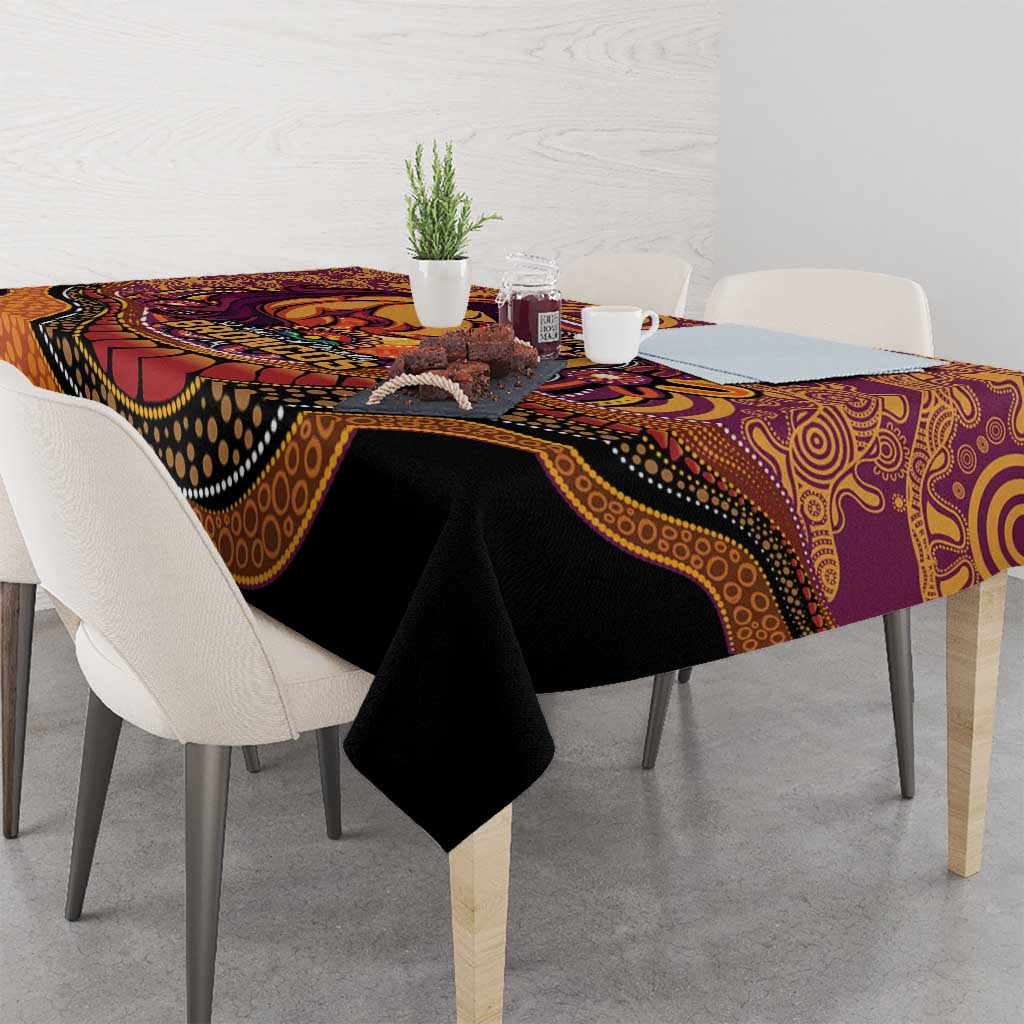 Custom Broncos Honouring First Nations Tablecloth NAIDOC 2026 Deadly 50 Years