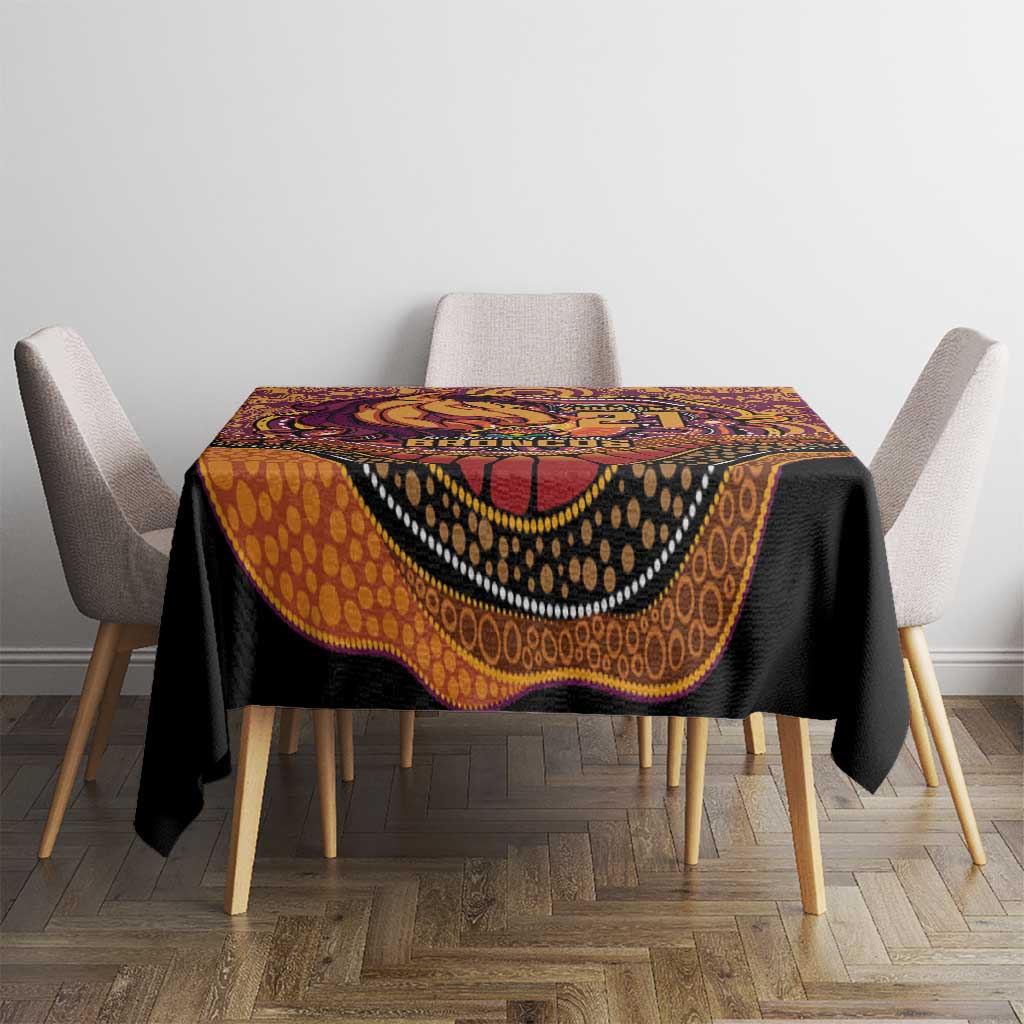 Custom Broncos Honouring First Nations Tablecloth NAIDOC 2026 Deadly 50 Years