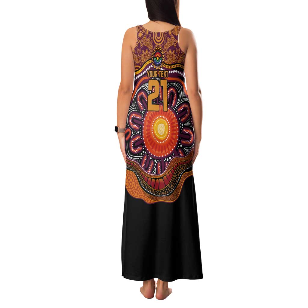 Custom Broncos Honouring First Nations Tank Maxi Dress NAIDOC 2026 Deadly 50 Years