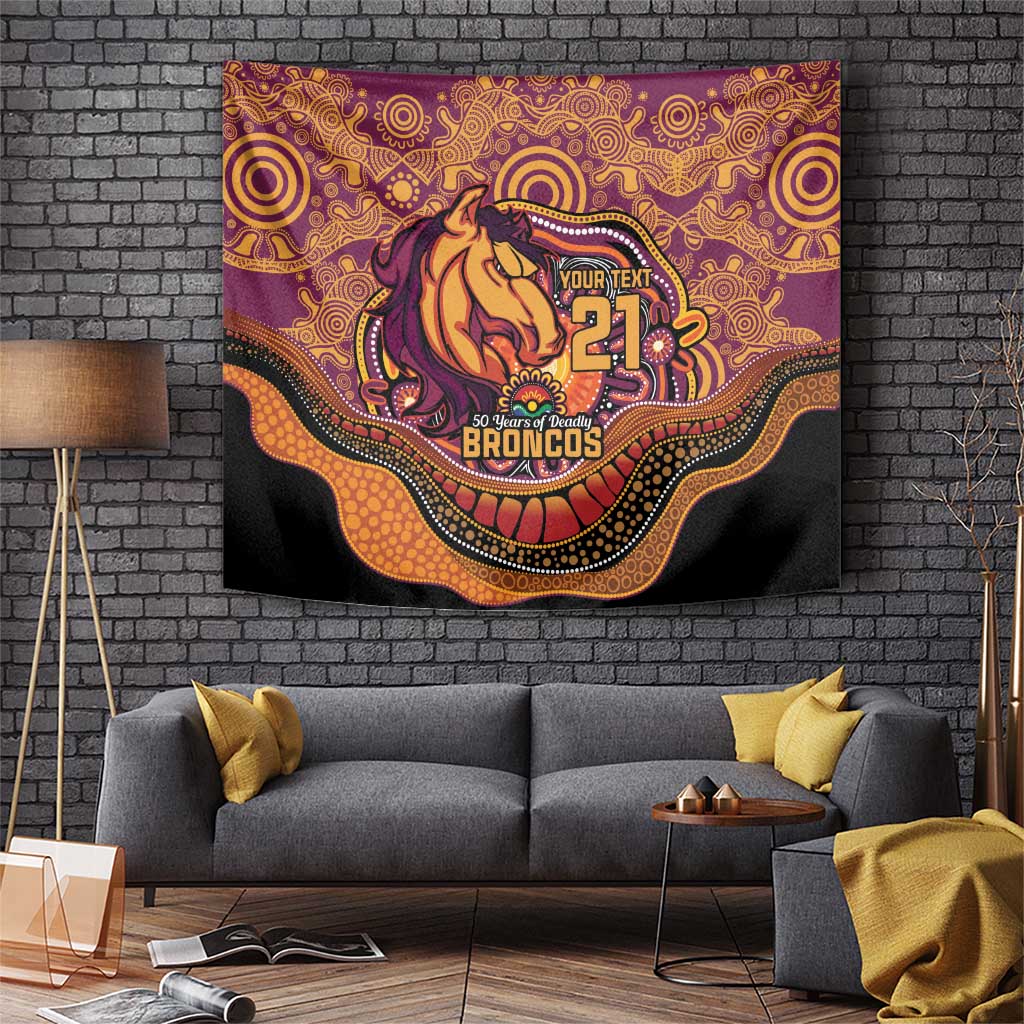 Custom Broncos Honouring First Nations Tapestry NAIDOC 2026 Deadly 50 Years