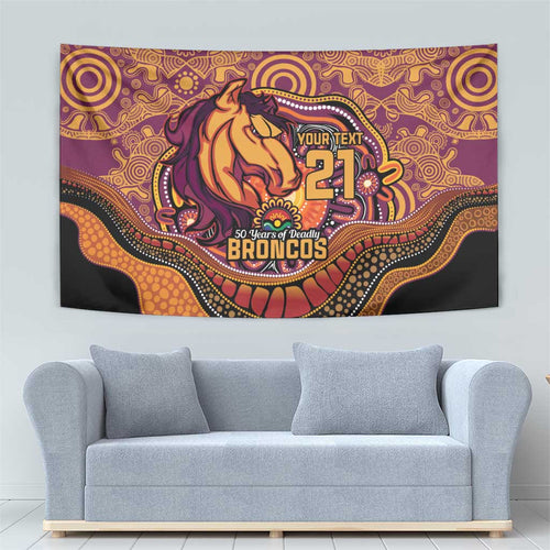 Custom Broncos Honouring First Nations Tapestry NAIDOC 2026 Deadly 50 Years