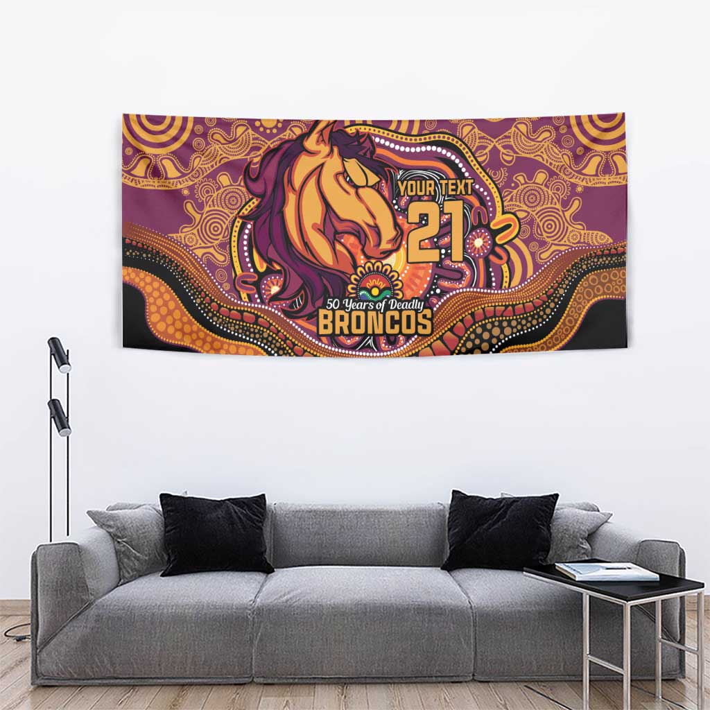 Custom Broncos Honouring First Nations Tapestry NAIDOC 2026 Deadly 50 Years