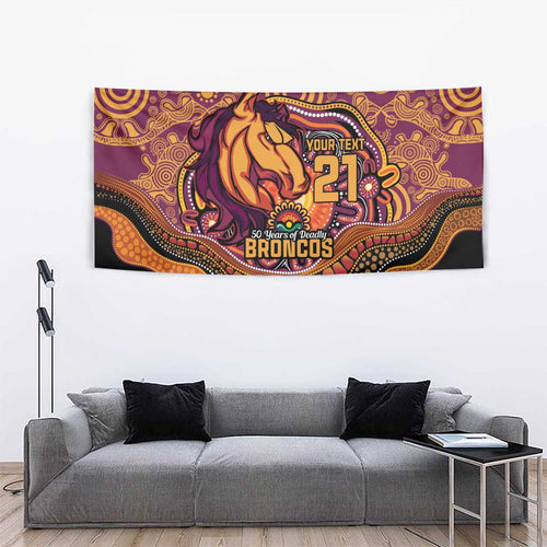 Custom Broncos Honouring First Nations Tapestry NAIDOC 2026 Deadly 50 Years