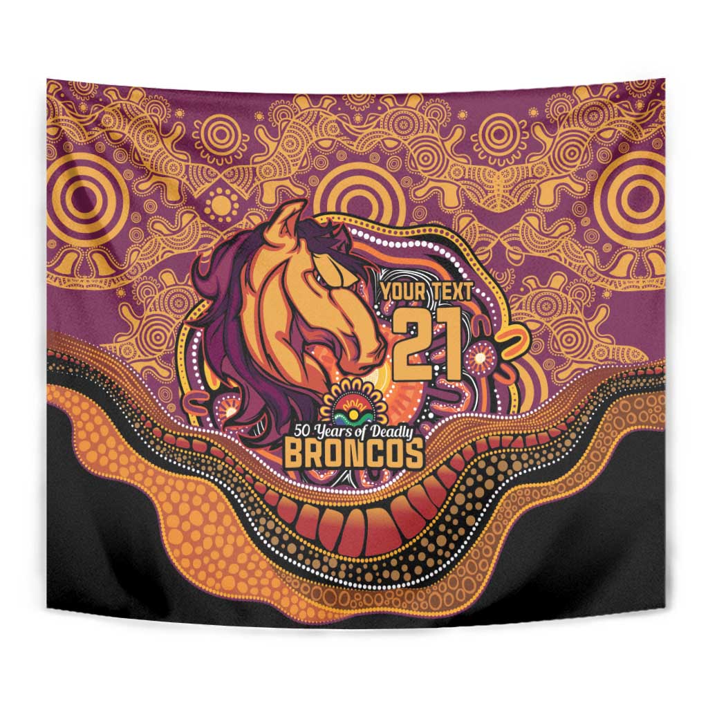 Custom Broncos Honouring First Nations Tapestry NAIDOC 2026 Deadly 50 Years