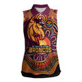 Custom Broncos Honouring First Nations Women Sleeveless Polo Shirt NAIDOC 2026 Deadly 50 Years