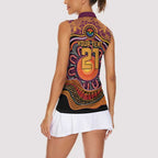 Custom Broncos Honouring First Nations Women Sleeveless Polo Shirt NAIDOC 2026 Deadly 50 Years