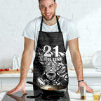 New Zealand Rugby Warrior Custom Apron Black Fern Taniko Motif - Aussie Hoodie