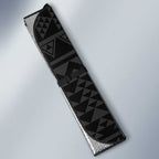 New Zealand Rugby Warrior Custom Auto Sun Shade Black Fern Taniko Motif - Aussie Hoodie