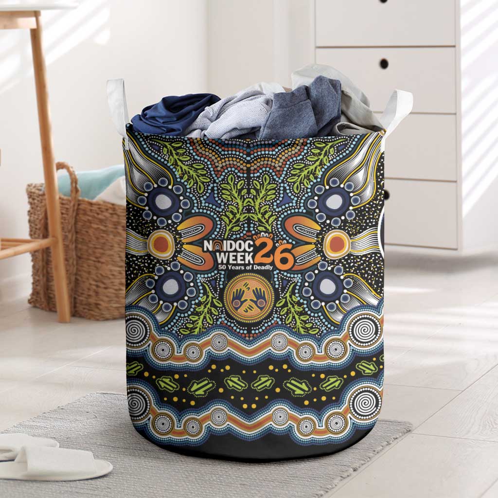 NAIDOC Deadly 50 Years Laundry Basket Aboriginal and Torres Strait Islander