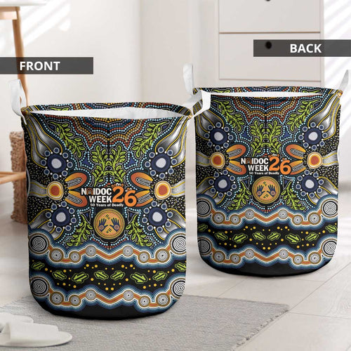 NAIDOC Deadly 50 Years Laundry Basket Aboriginal and Torres Strait Islander