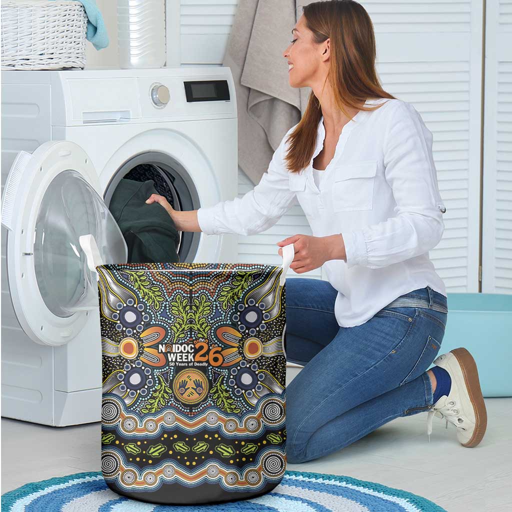 NAIDOC Deadly 50 Years Laundry Basket Aboriginal and Torres Strait Islander