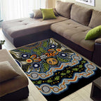 NAIDOC Deadly 50 Years Area Rug Aboriginal and Torres Strait Islander