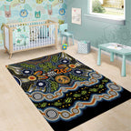 NAIDOC Deadly 50 Years Area Rug Aboriginal and Torres Strait Islander