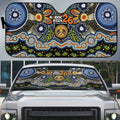 NAIDOC Deadly 50 Years Auto Sun Shade Aboriginal and Torres Strait Islander