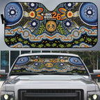 NAIDOC Deadly 50 Years Auto Sun Shade Aboriginal and Torres Strait Islander