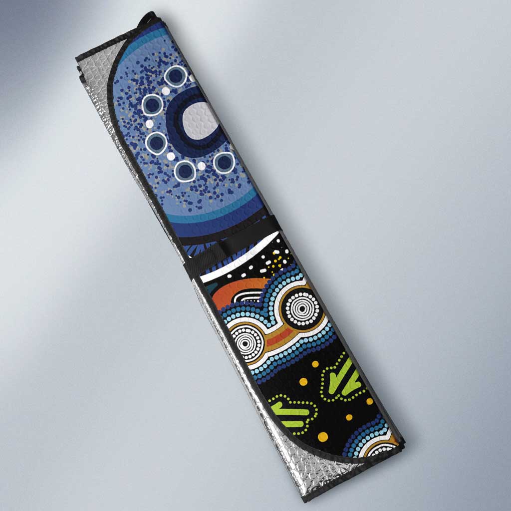 NAIDOC Deadly 50 Years Auto Sun Shade Aboriginal and Torres Strait Islander