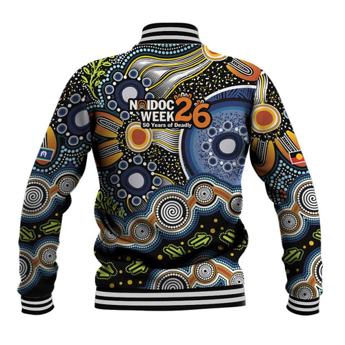 NAIDOC Deadly 50 Years Baseball Jacket Aboriginal and Torres Strait Islander
