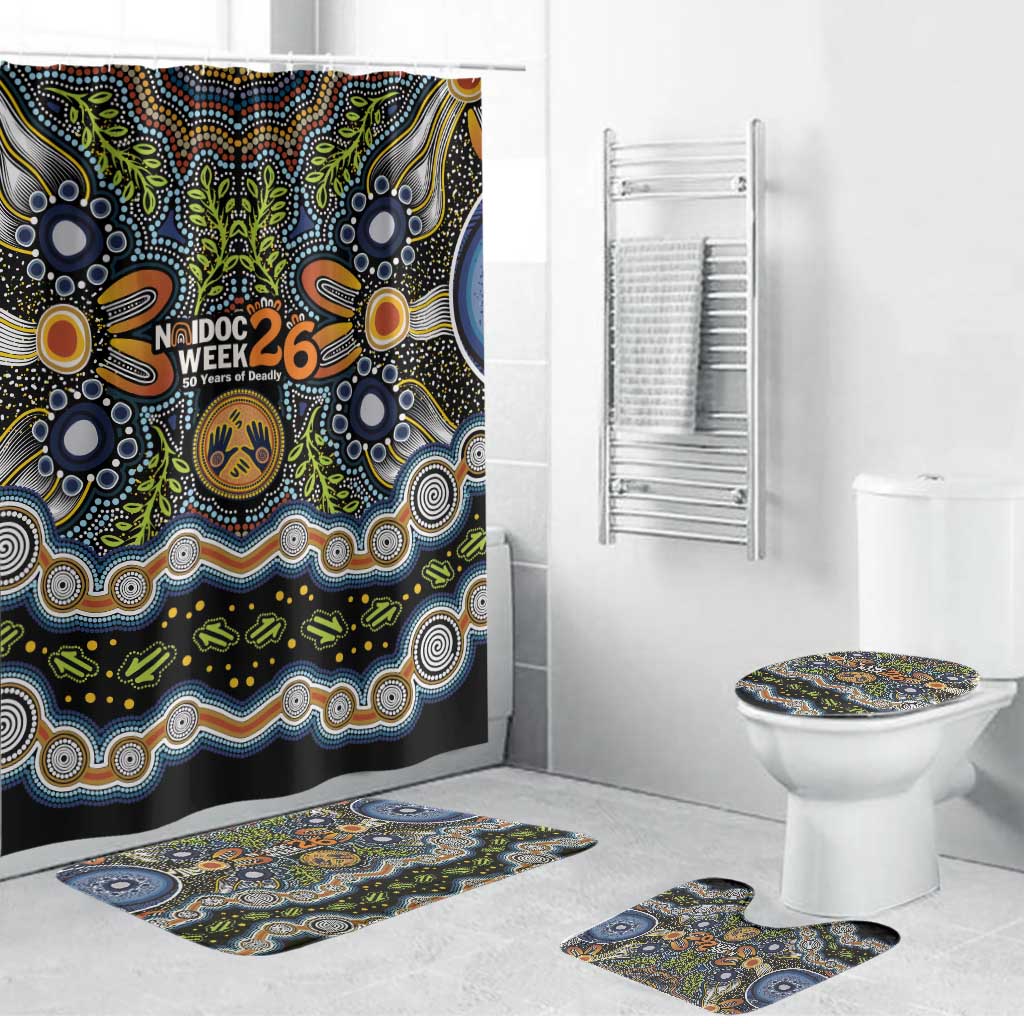 NAIDOC Deadly 50 Years Bathroom Set Aboriginal and Torres Strait Islander