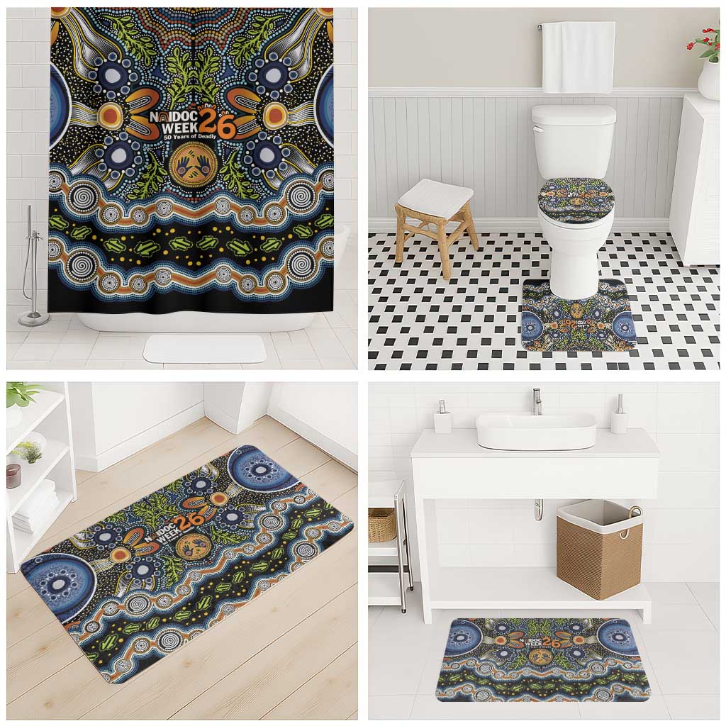 NAIDOC Deadly 50 Years Bathroom Set Aboriginal and Torres Strait Islander