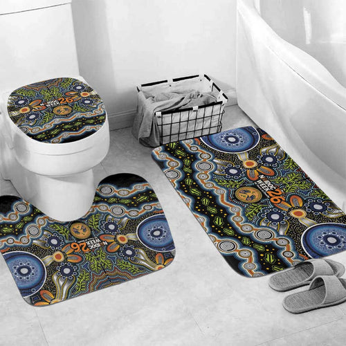 NAIDOC Deadly 50 Years Bathroom Set Aboriginal and Torres Strait Islander