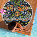 NAIDOC Deadly 50 Years Beach Blanket Aboriginal and Torres Strait Islander