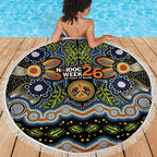 NAIDOC Deadly 50 Years Beach Blanket Aboriginal and Torres Strait Islander