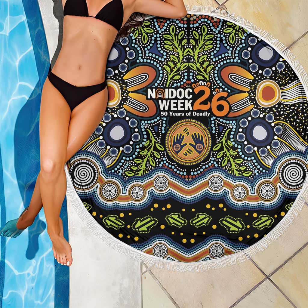 NAIDOC Deadly 50 Years Beach Blanket Aboriginal and Torres Strait Islander