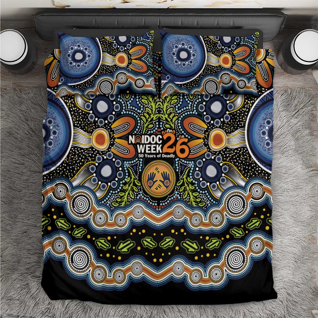 NAIDOC Deadly 50 Years Bedding Set Aboriginal and Torres Strait Islander